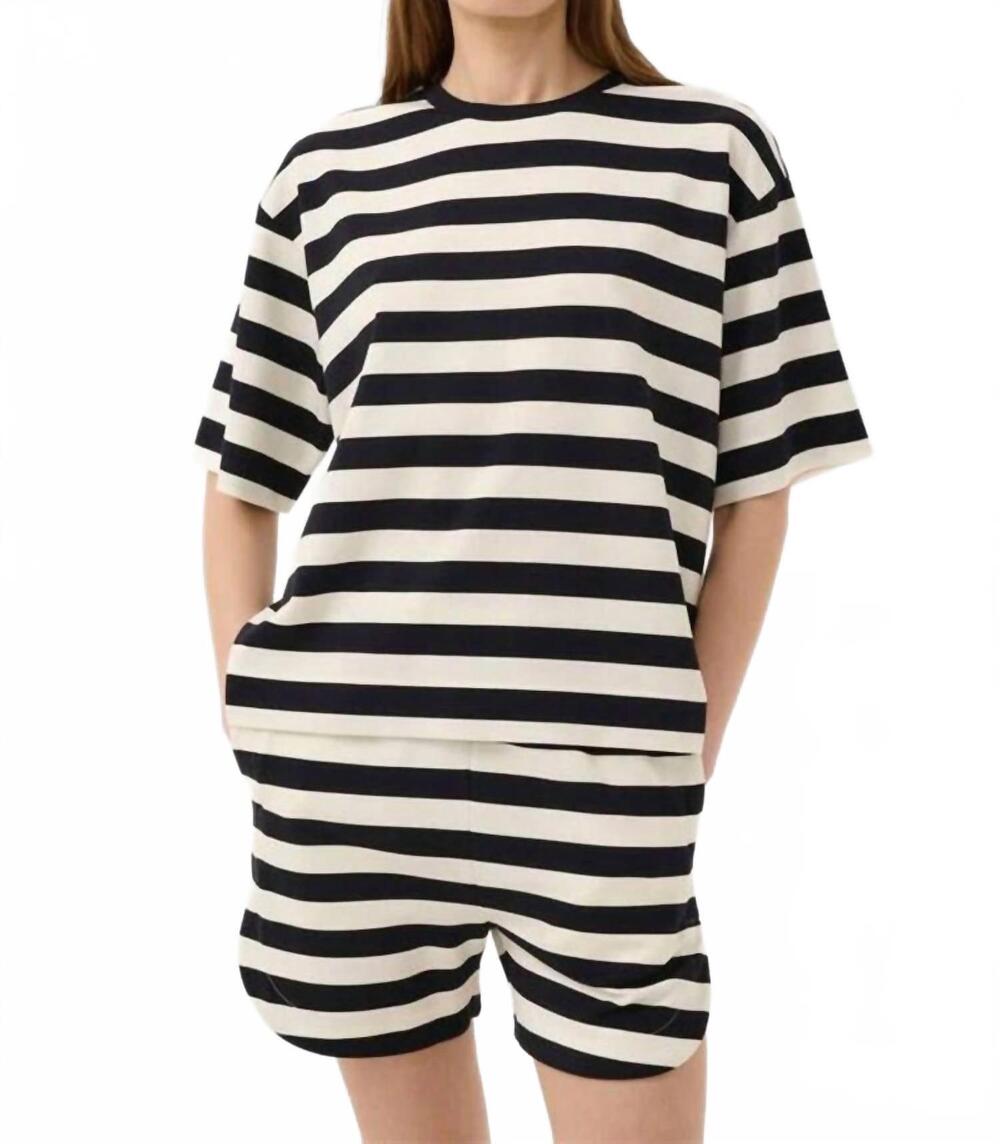 NEW INWEAR elora pannie oversized shirt in black
